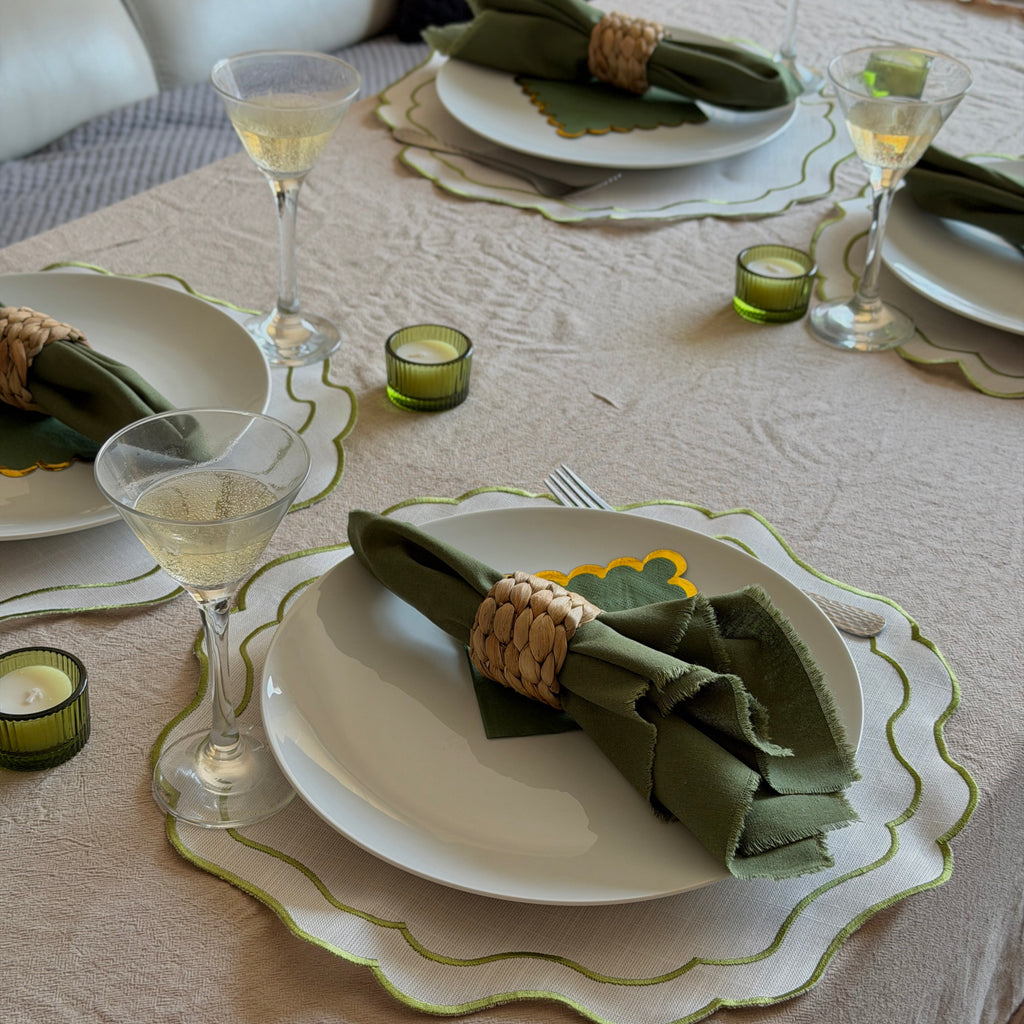 Signature Green Table Setting Box